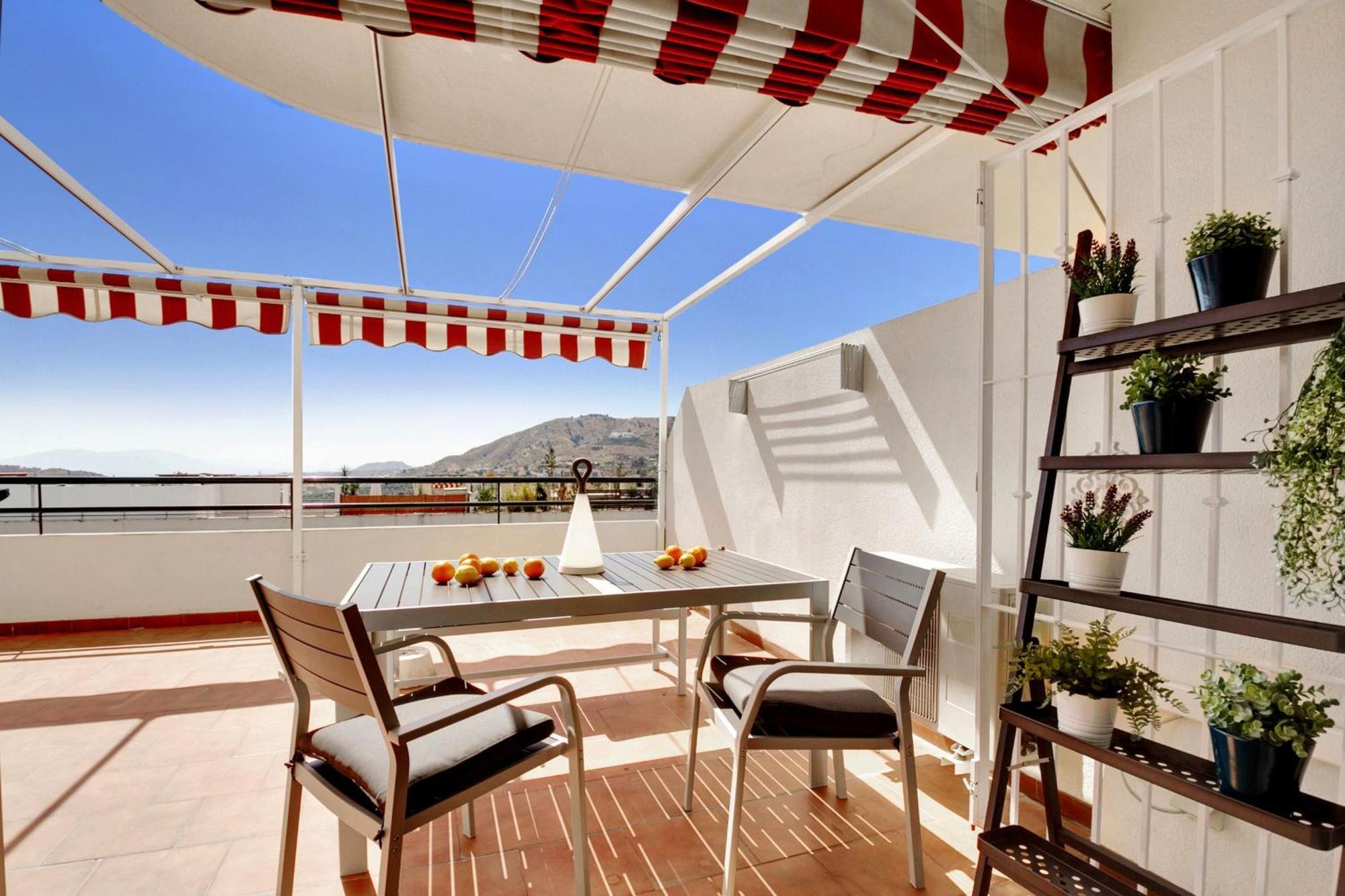 Del Parque Flats - Golf & Beach Terrace Malaga Bagian luar foto